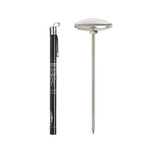 CDN CDN ProAccurate® Instant Read Meat Thermometer for Precise Ovenproof Poultry Cooking, 1.75" Dial (IRM190)