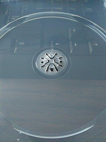 MegaDisc MegaDisc New Premium 7mm Slim DVD Case Double Super Clear 2 Discs Box 6 Pk