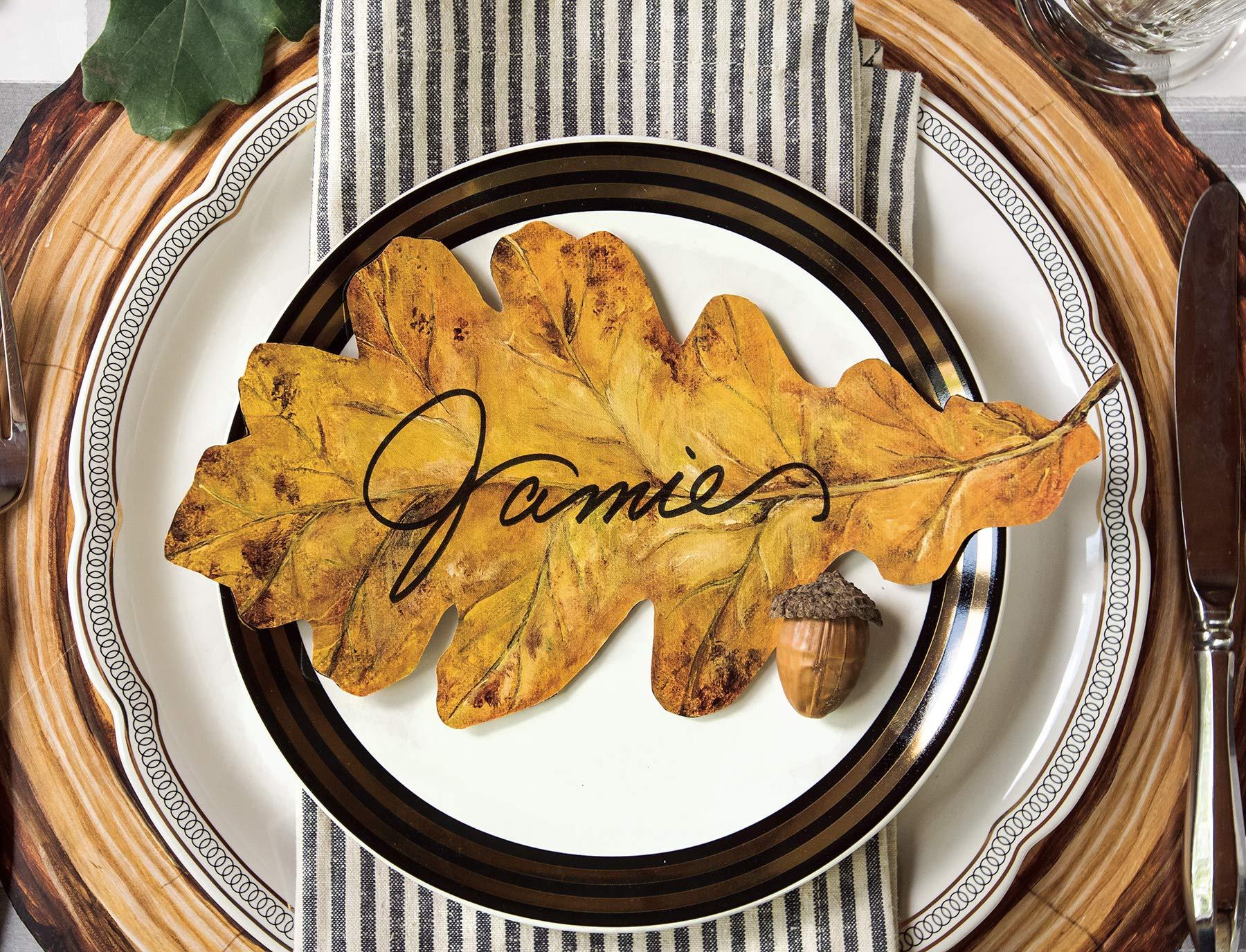 Hester & Cook Hester and Cook Die-Cut Wood Slice Paper Placemat