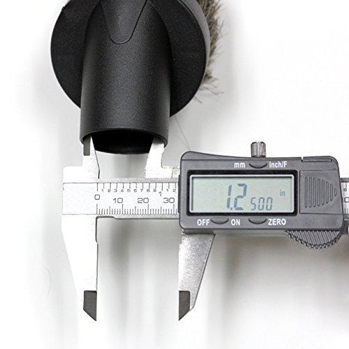 MaximalPower MaximalPower Round Vacuum Cleaner Attachment Dusting Brush Tool Replacement (2 Pack) 1.25" 1-1/4" 32mm # FA-5306-3-2pk