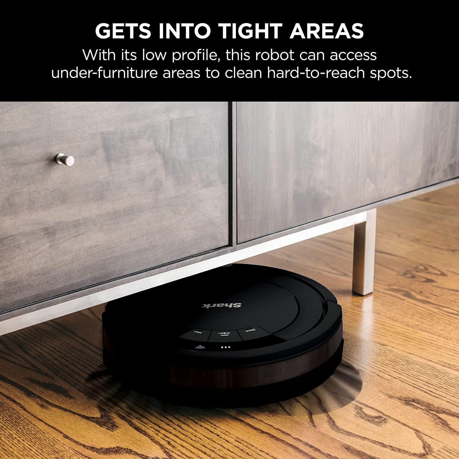 Shark Shark ION Robot Vacuum, Wi-Fi Connected, Multi-Surface Cleaning, Carpets, Hard Floors (BlacK)