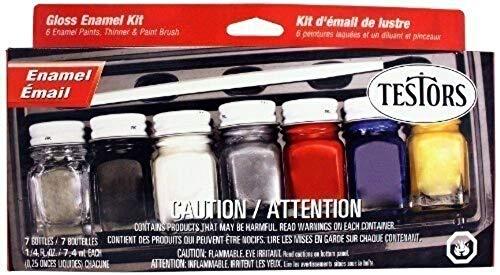 Testors Testors Enamel Paint Set, 9115X, Gloss