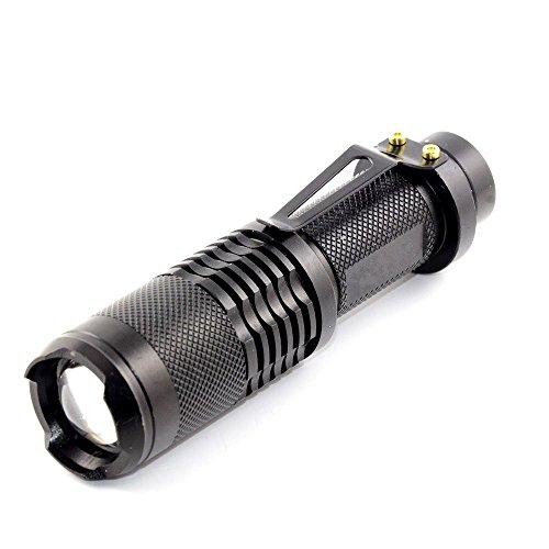 BESTSUN BESTSUN 2 Pack SK98 LED Tactical Flashlight 5 Mode Zoomable Mini Flashgliht 2500 High Lumen Military Grade Handheld Flashlight Water Resistant Ultra Bright Tac Light Adjustable Focus Pocket Torch