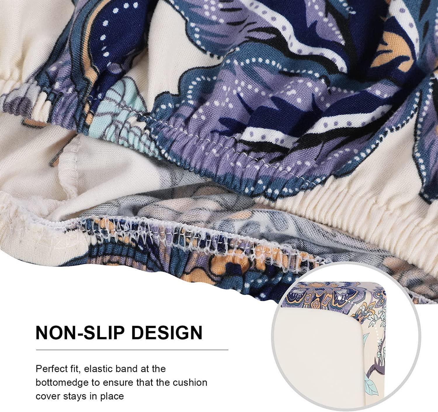 SYT-MD Sofa/Couch Cushion Covers Slipcovers for 1/2/3 Seater Chair Sofa Cushion Cover Furniture Protector Sofa Seat Sofa Slipcover Soft Flexibility with Elastic Bottom