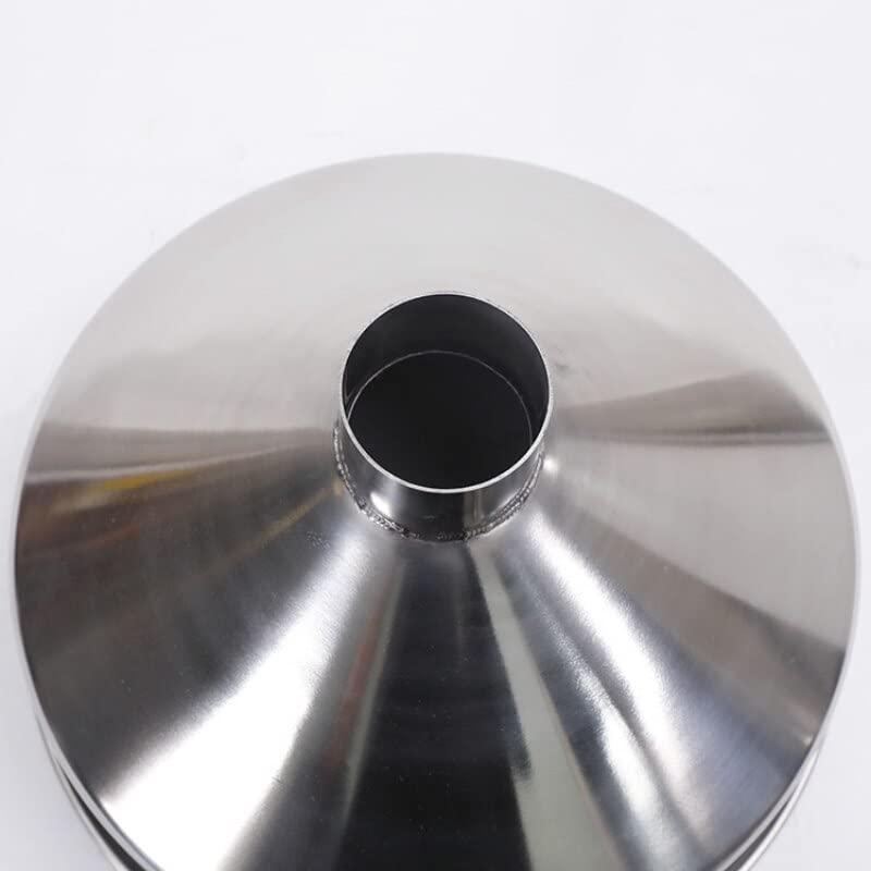 HOMEXO HOMEXO 304 Stainless Steel Funnel Large Household Oil Funnel Extra-Large Industrial Funnel 1pc (Color : P)