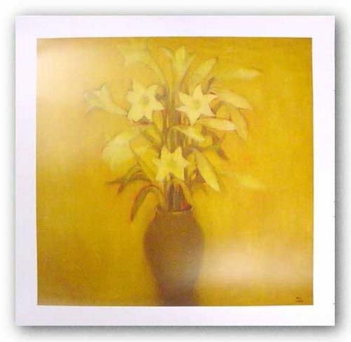 Bruce McGaw Bruce McGaw Lily Mist by Nguyen Van Duc 24"x24" Art Print Poster