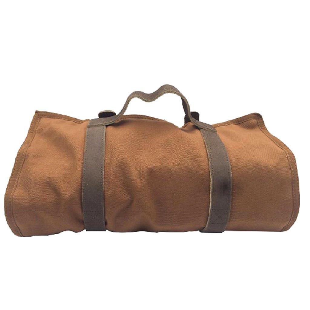 sleeri Bartender Tool Case Barware Toolkits Whisky Shaker Cork Wine Bartender Kit Canvas Bag Empty Bar Cocktail Jigger