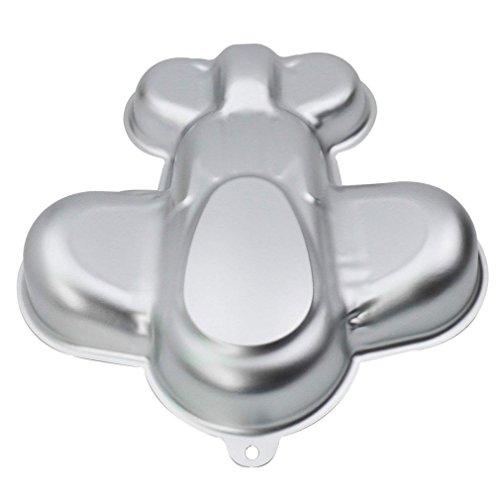 magpross 11 inch Aluminum Alloy Airplane Cake Baking Pans Bake Mold