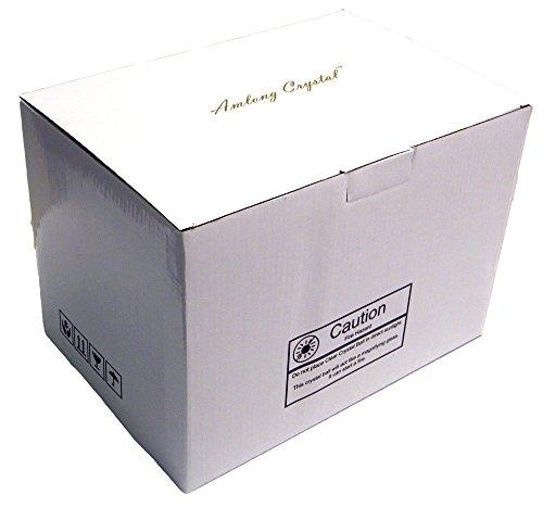 Amlong Crystal Amlong Crystal Clear Crystal Ball 150mm (6 inch) Including Wooden Stand