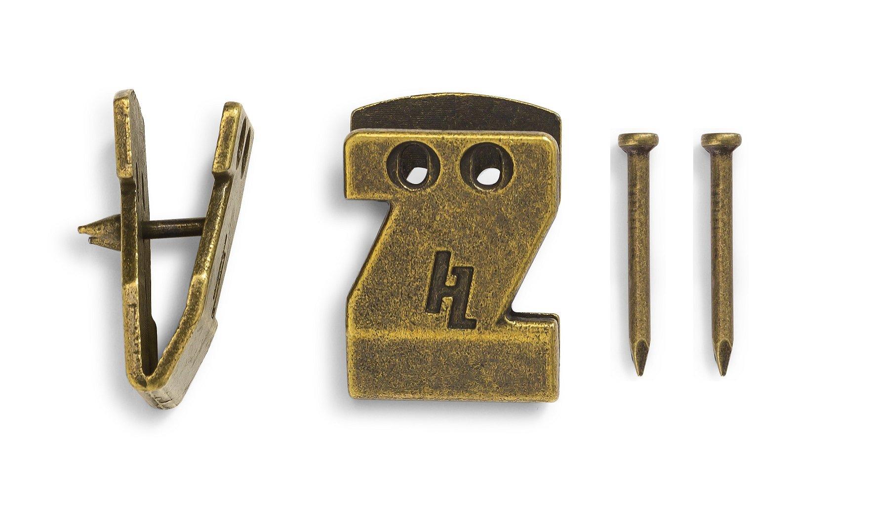 HANGZ HangZ 15lb Canvas Sawtooth Hooks (50-Pack) Exclusively Designed to Work with HangZ 20000B Sawtooth Hangers.