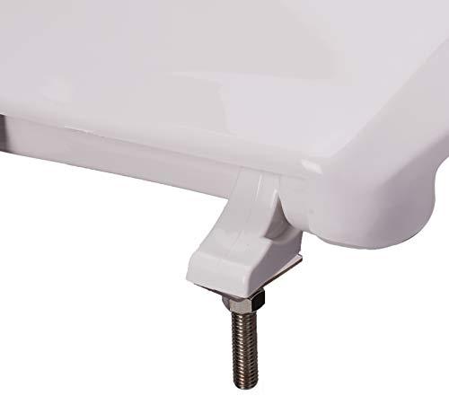 TOTO TOTO SC134#01 Elongated Commercial Toilet Seat, Cotton White