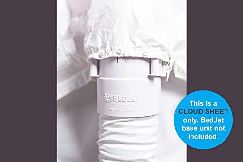 BedJet BedJet Cloud Sheet - Dual Zone Queen (Cooling, Heating & Climate Control just for Your Bed)
