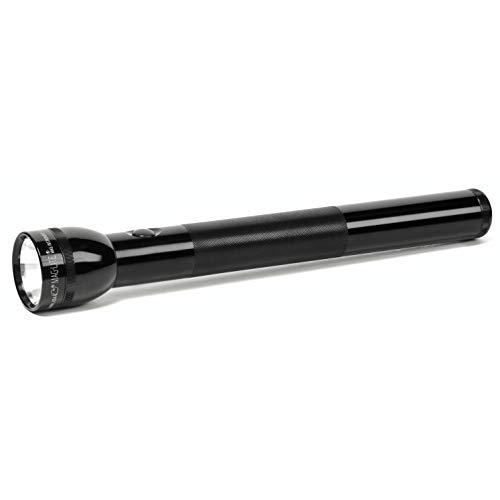 MagLite MagLite - S4D015 Maglite Heavy-Duty Incandescent 4-Cell D Flashlight in Display Box, Black