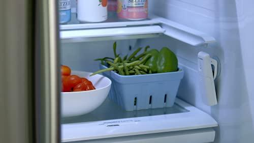 AcuRite AcuRite Digital Wireless Fridge and Freezer Thermometer with Alarm and Max/Min Temperature for Home ,LCD Display, Restaurants (00986M), 0.6, White