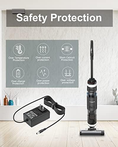 WUKUR 26V Charger Replacement for TINECO Cordless Vacuum Compatible with TINECO Charger A10 Dash A11 S3 Hero Master iFLOOR S3 Series AC/DC Adapter Replacement Class 2 Power Supply for YLS0241A-T260080