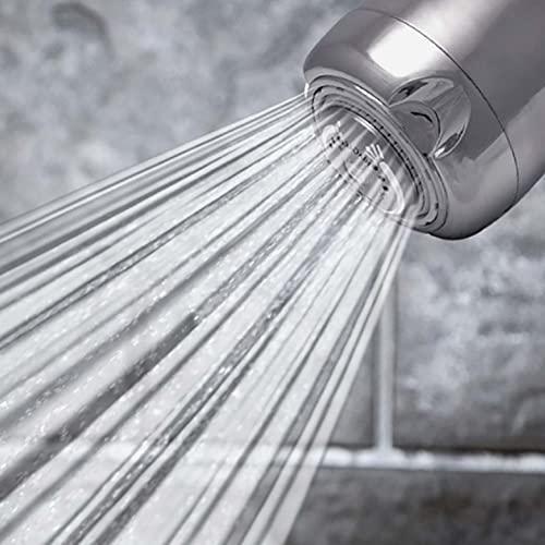 Niagara Conservation Niagara Conservation N2920BN Earth Spa 3-Spray with 2 GPM 2.7-in. Wall Mount Adjustable Fixed Shower Head in Brushed Nickel, 1-Pack | Bathroom Shower Head Sprayer with Pressure Compensation Technology