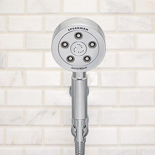 Speakman Speakman VS-3010 Neo Anystream High Pressure Handheld Shower Head with Hose, Polished Chrome, 2.5 GPM
