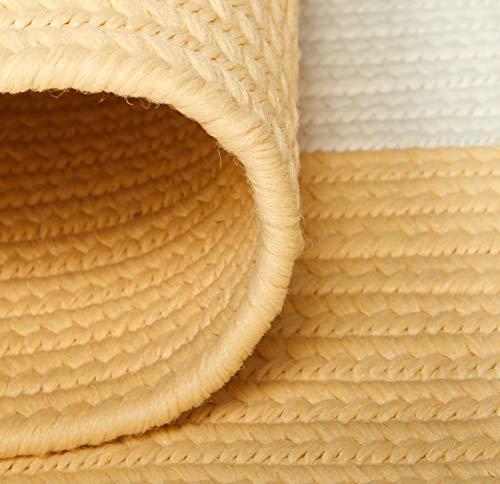 Colonial Mills La Playa Rugs, 12' x 12' Square, Sun Yellow