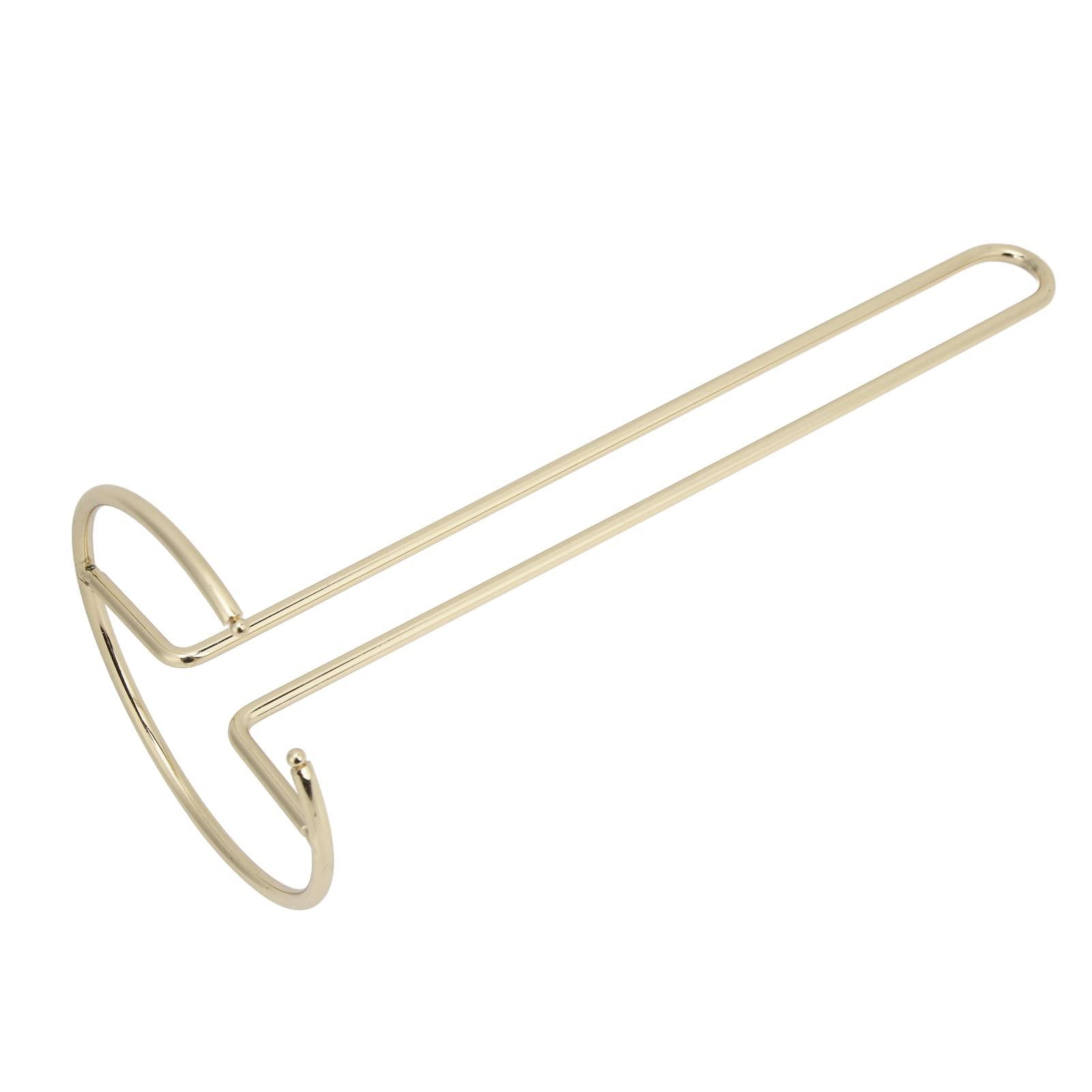 QANYEGN QANYEGN Wrought Iron Paper Towel Holder, Simple 1 Piece, Easy to Install, Suitable for Office, Kitchen, Bathroom Or Desktop Use(ld)