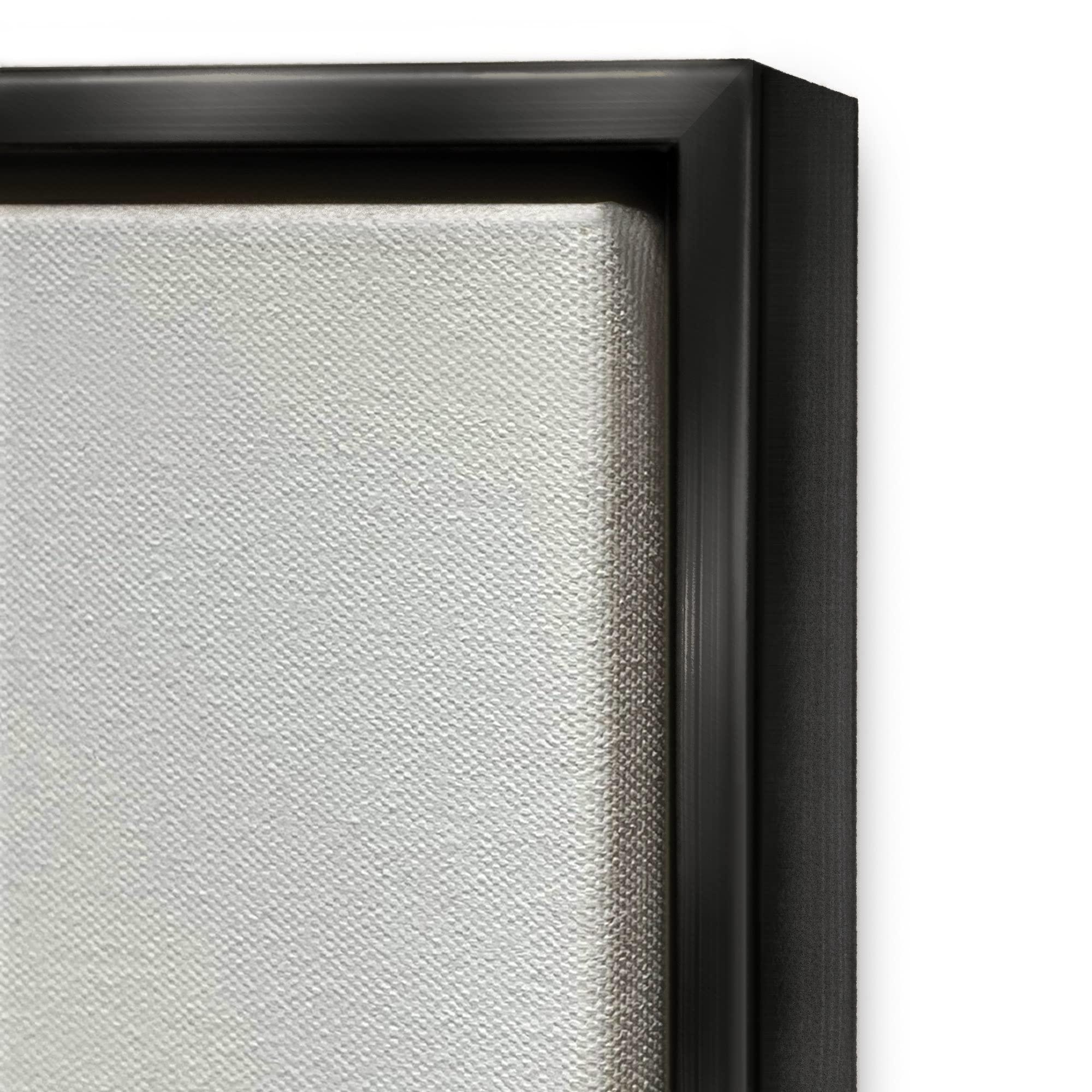 Stupell Industries Stupell Industries Cherry Blossom Pattern Composition Floating Framed Wall Art, Design by Diane Stimson