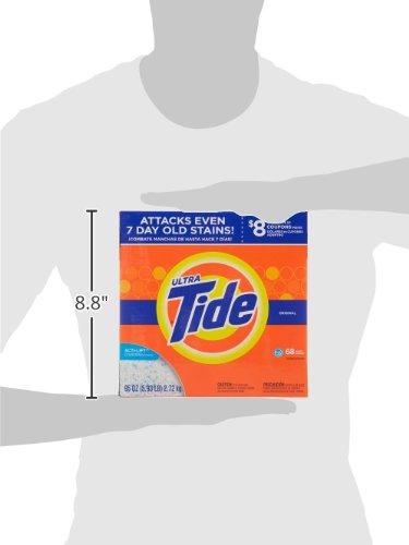 Tide Tide Original HE Turbo Powder Laundry Detergent, 68 Loads, 95 Oz