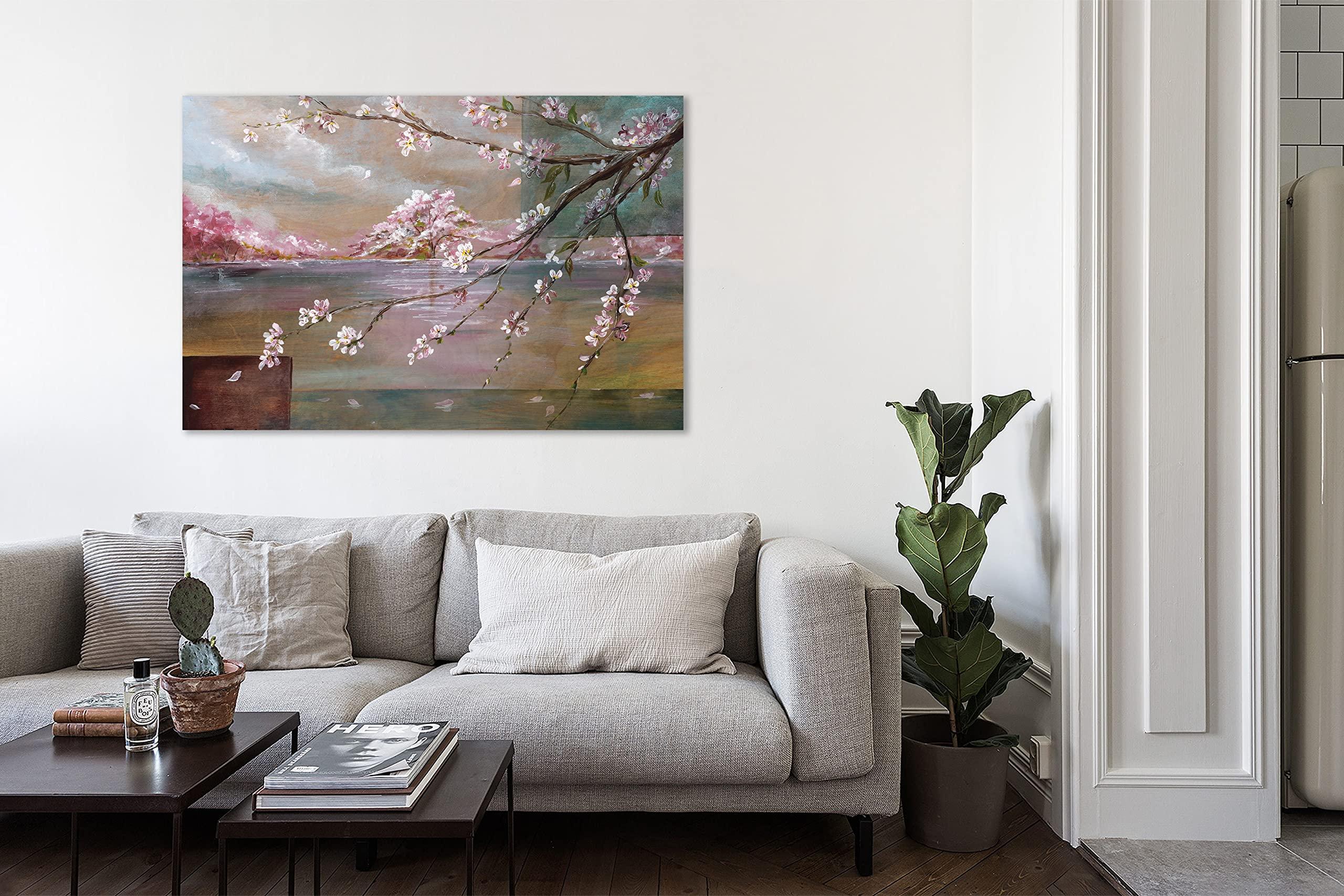 Jaxson Rea Jaxson Rea "Sakura Cherry Blossom Gallery Wrapped Canvas by Tre Sorelle Studios, 24" x 16"
