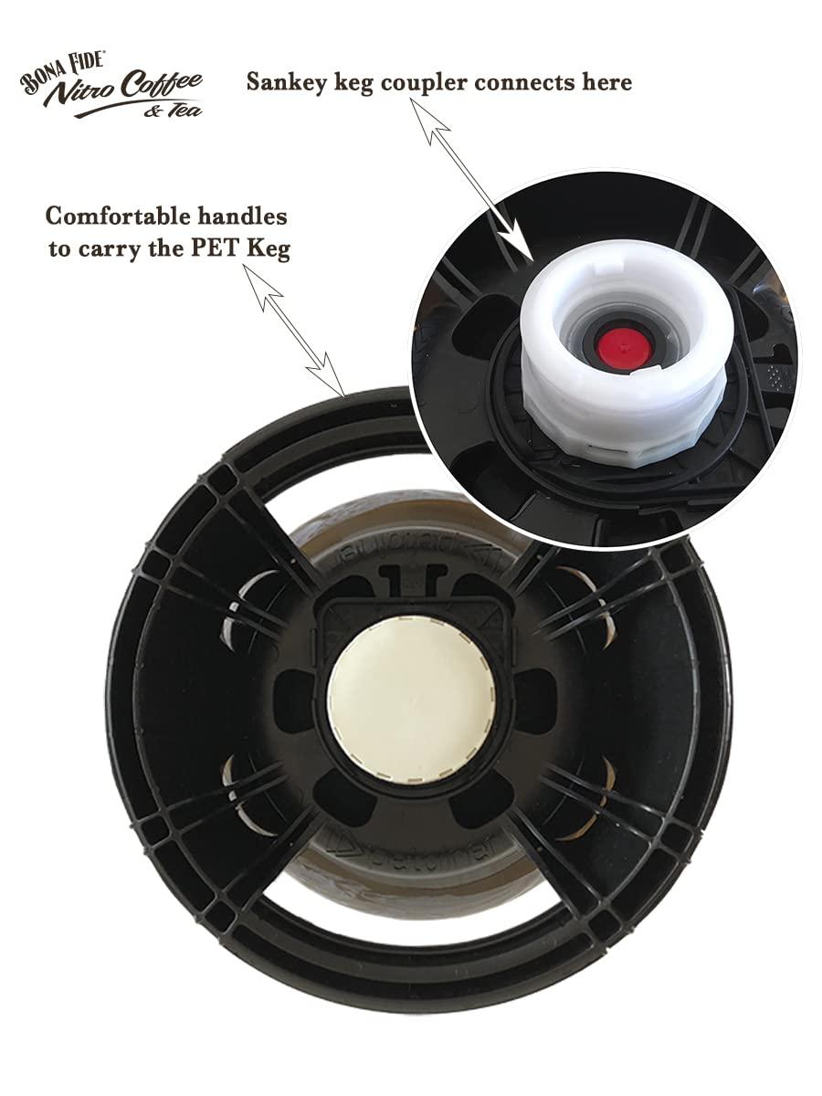 Bona Fide Cold Brew Coffee, Organic Hair Raiser, Keg 5 Gal, Draft Coffee In Keg Still/Flat, Draft Coffee On Tap