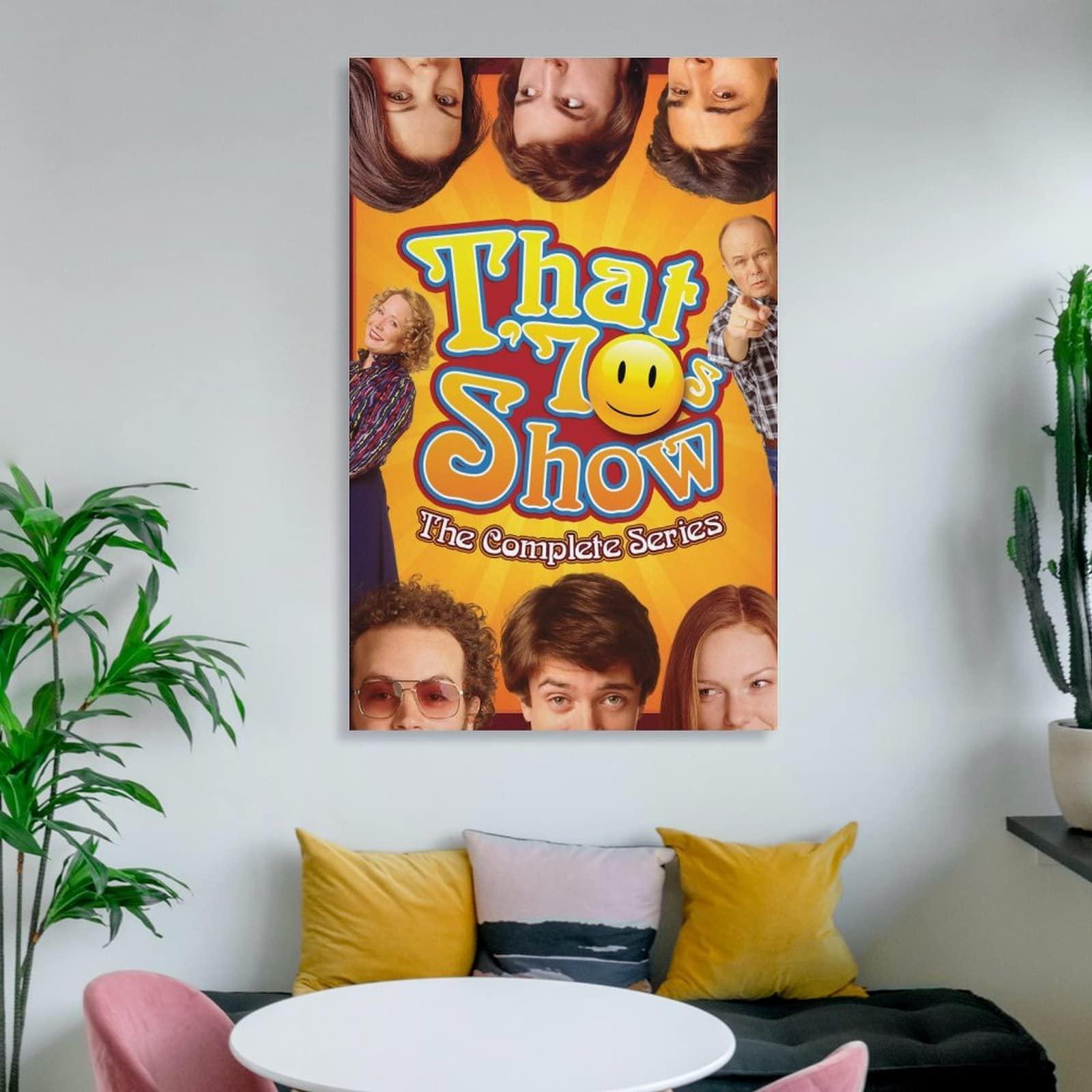 BEBUSH That \'70s Show Movie Poster Room Aesthetic Poster Movie 70s Show Art Prints Wall Decor (11) Canvas Painting Posters and Prints Wall Art Pictures for Living Room Bedroom Decor 20x30inch(50x75cm) Unfra