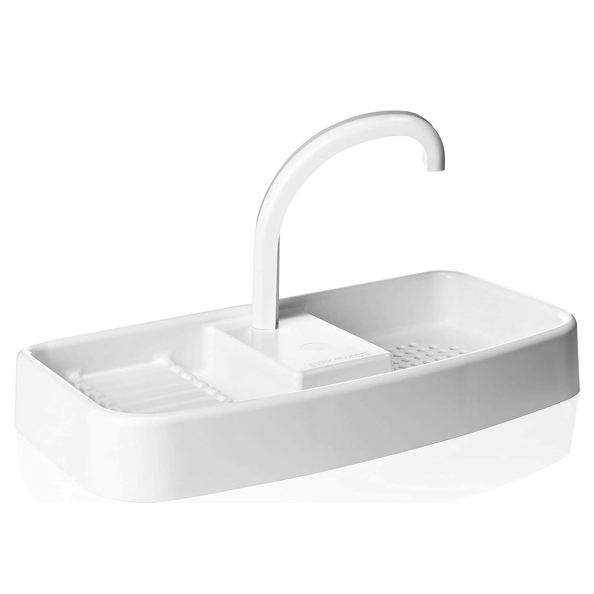 SinkTwice Sink Twice for toilet tanks measuring 15.25" - 16.8" (measured with lid off)