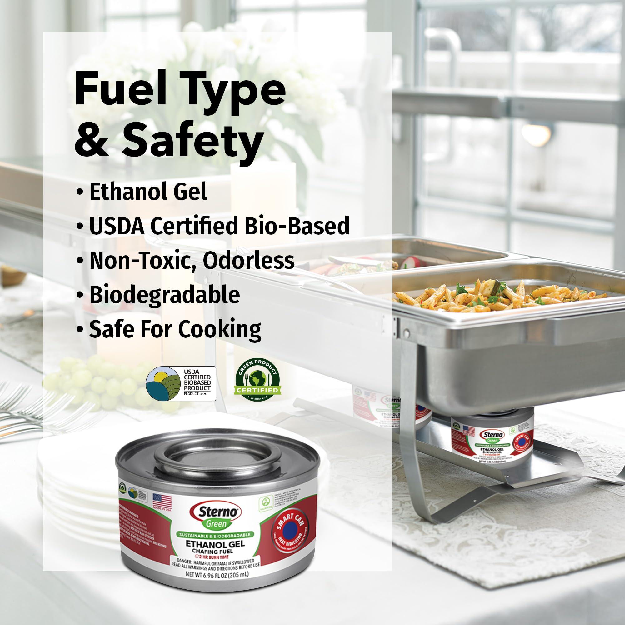 Sterno Sterno Buffet Kit Disposable Chafing Dish Buffet Set - Chafing Dishes for Buffet & Catering Food Warmers - Catering Supplies & Food Warming Trays for Buffet Party - 8-Piece Chafing Dish Set