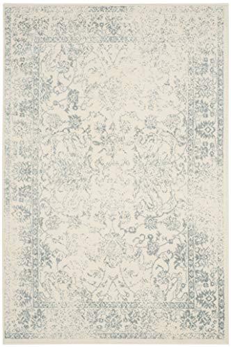 Safavieh SAFAVIEH Adirondack Collection Area Rug - 6' x 9', Ivory & Slate, Oriental Distressed Design, Non-Shedding & Easy Care, Ideal for High Traffic Areas in Living Room, Bedroom (ADR109S)