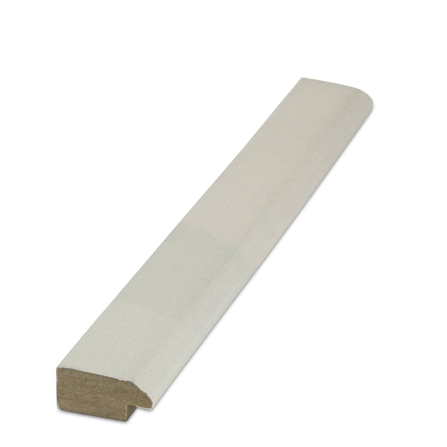 ArtToFrames ArtToFrames 28x40 Inch White Picture Frame, This 1.11 Inch Custom Wood Poster Frame is Slanted Lip White, Great for Your Art or Photos - Comes with Economy Acrylic