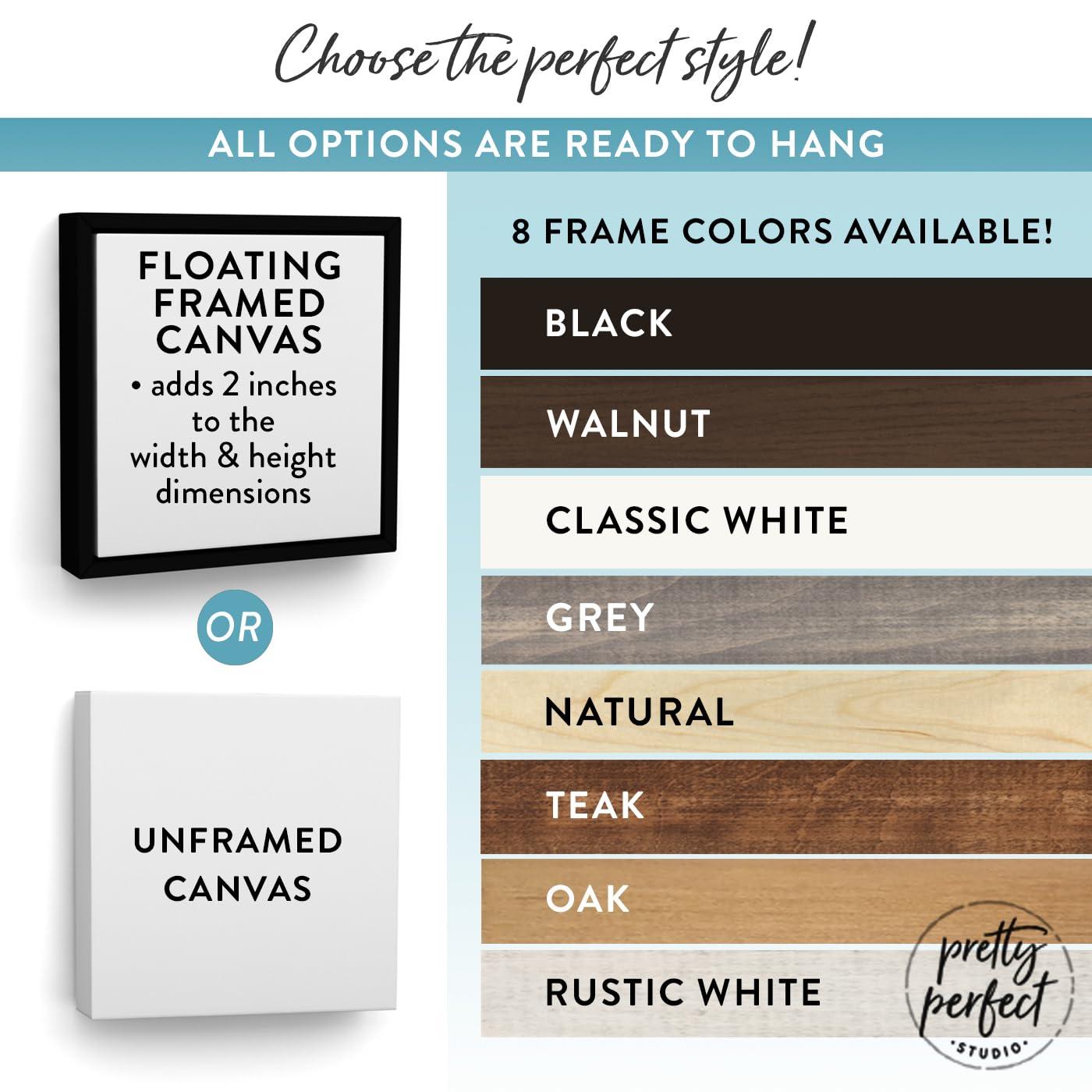 Pretty Perfect Studio Custom Pool Table Art Personalized Billiard Print Canvas Wall Art Walnut Framed 16"x20"