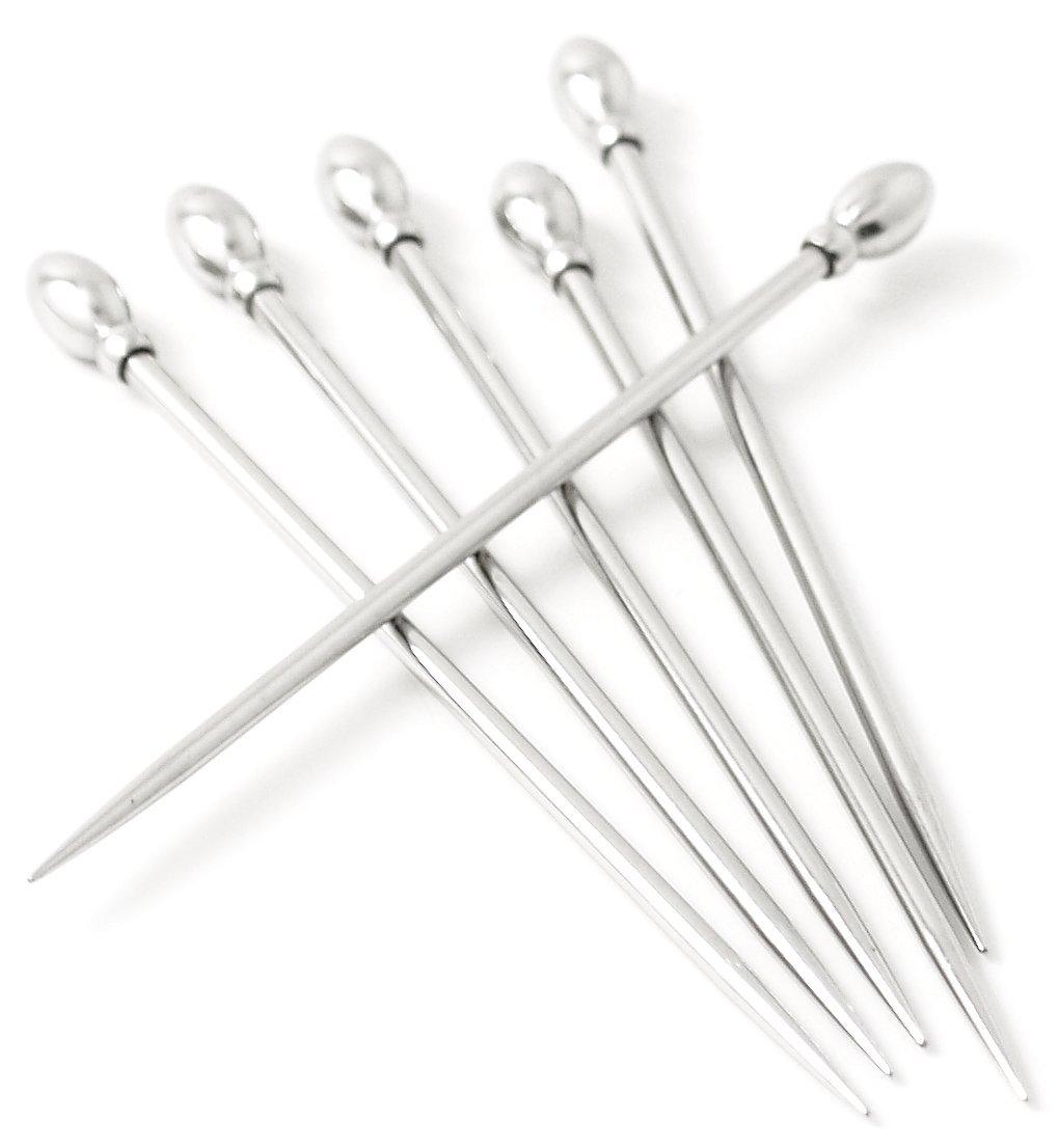 Prodyne Prodyne Classic Martini Picks (Set Of 6), 1 EA, Metallic