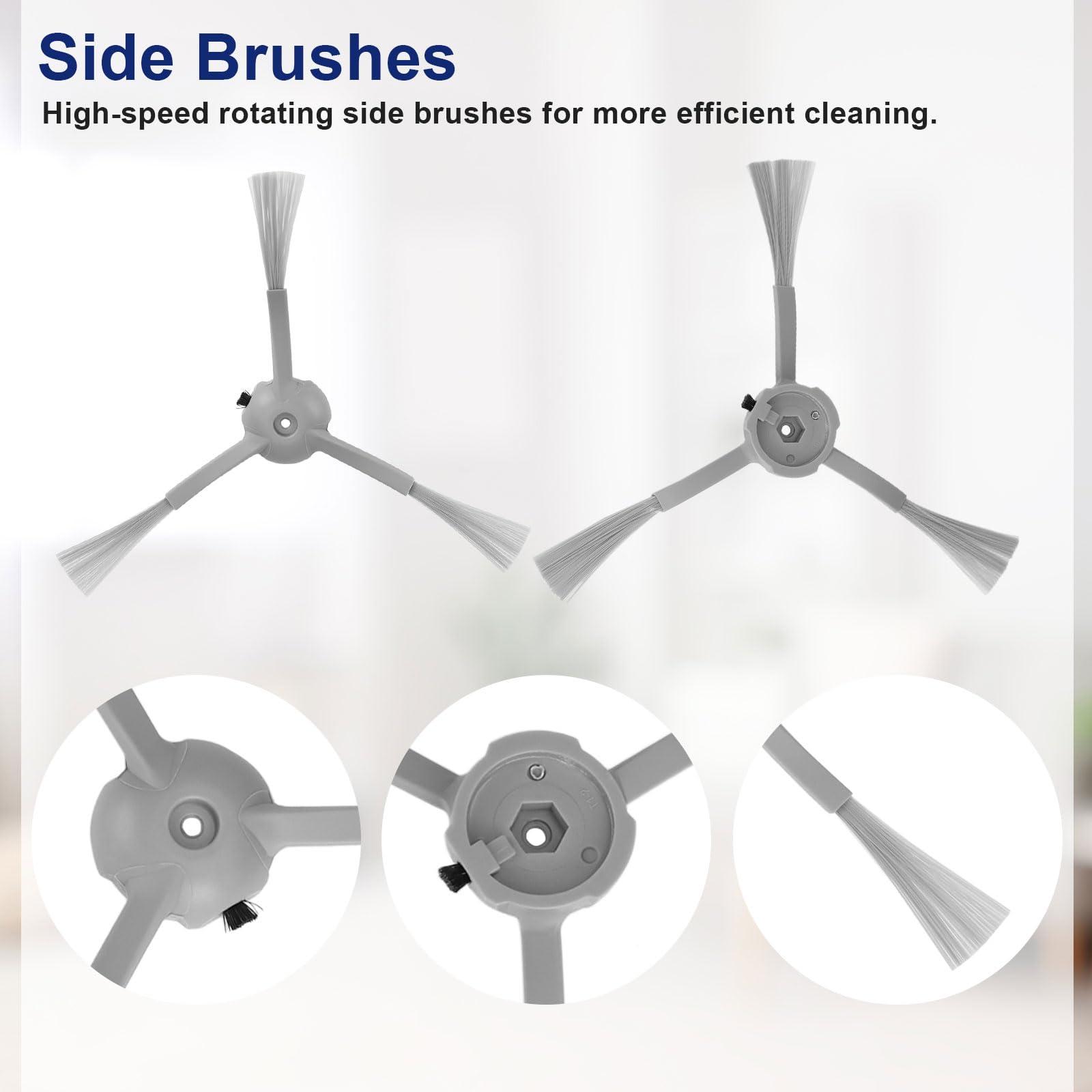 Feilifan 13 PCS Replacement Parts for Eufy Robot Vacuum models L50/ L60 Series with Self-Empty Station, Accessories Kit Roller Brush, Side Brushes, Washable Filters, Dust Bags