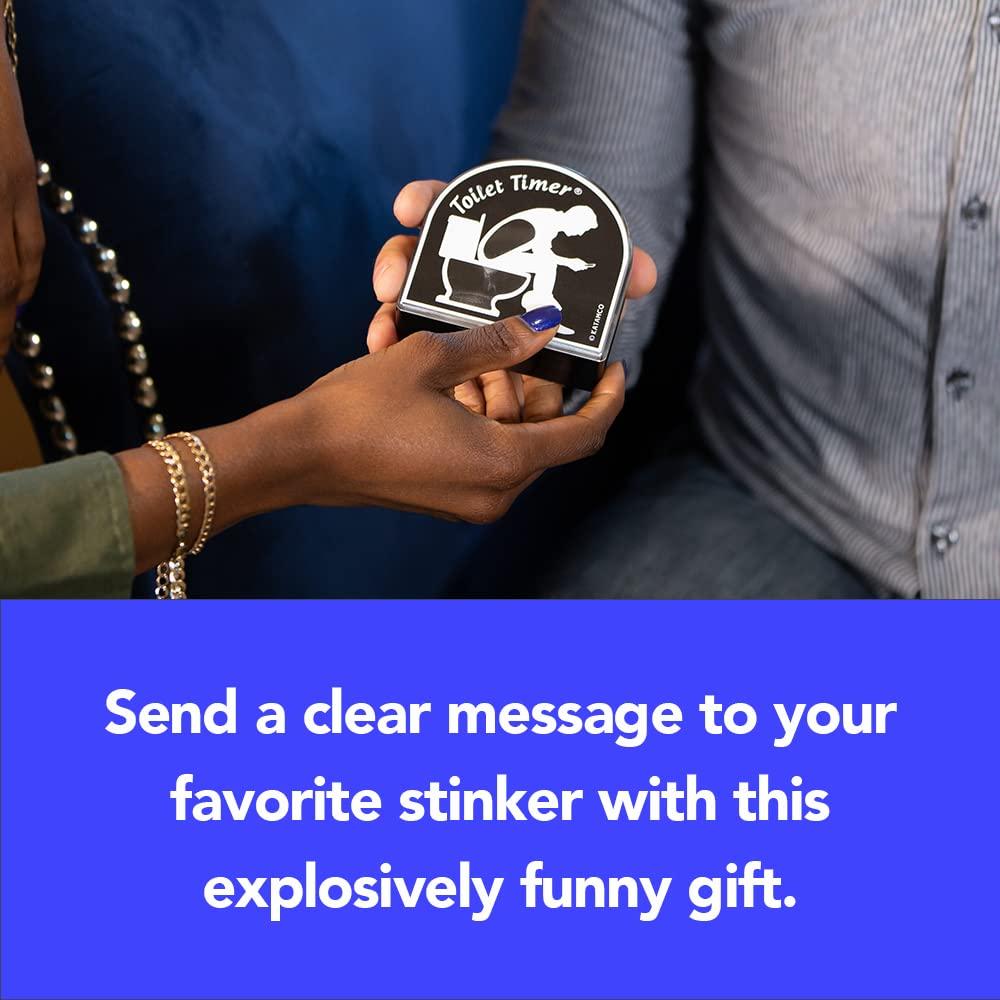 Katamco Katamco The Original Toilet Timer (Classic), As Seen on Shark Tank. Funny Gift for Men, Husband, Dad, Son, Birthday, Christmas, Stocking Stuffer.