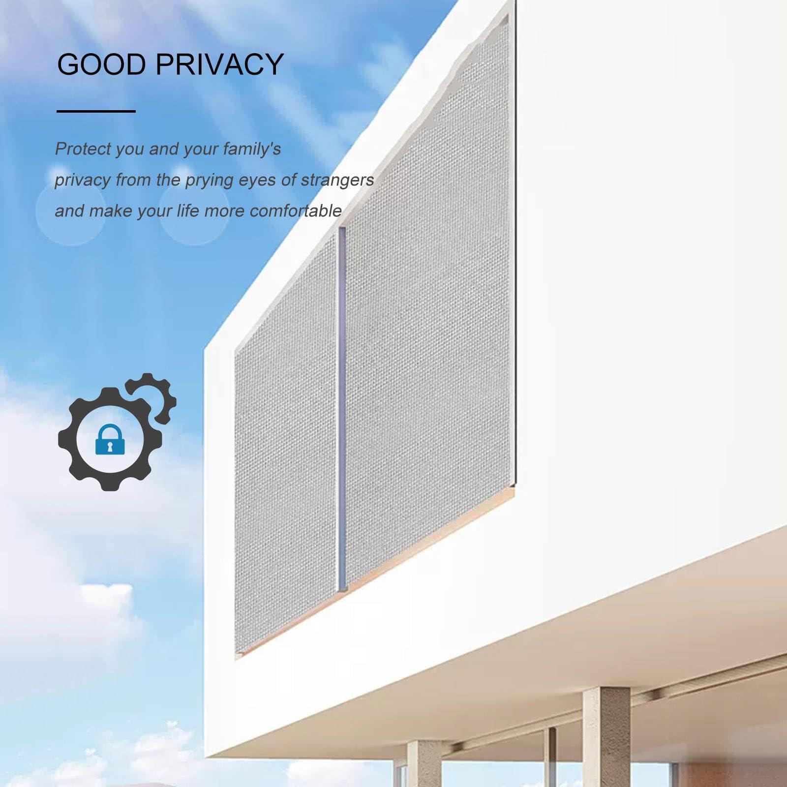 Pxzybd Window Film Privacy Sun Blocker,8mm Aluminium Foil Thermal Insulation Film Heat Control Shield,Sun Room Reflective Window Tinting Film,Blackout Window Sticker Glass Film,WH-30 * 80cm(12 * 31in)