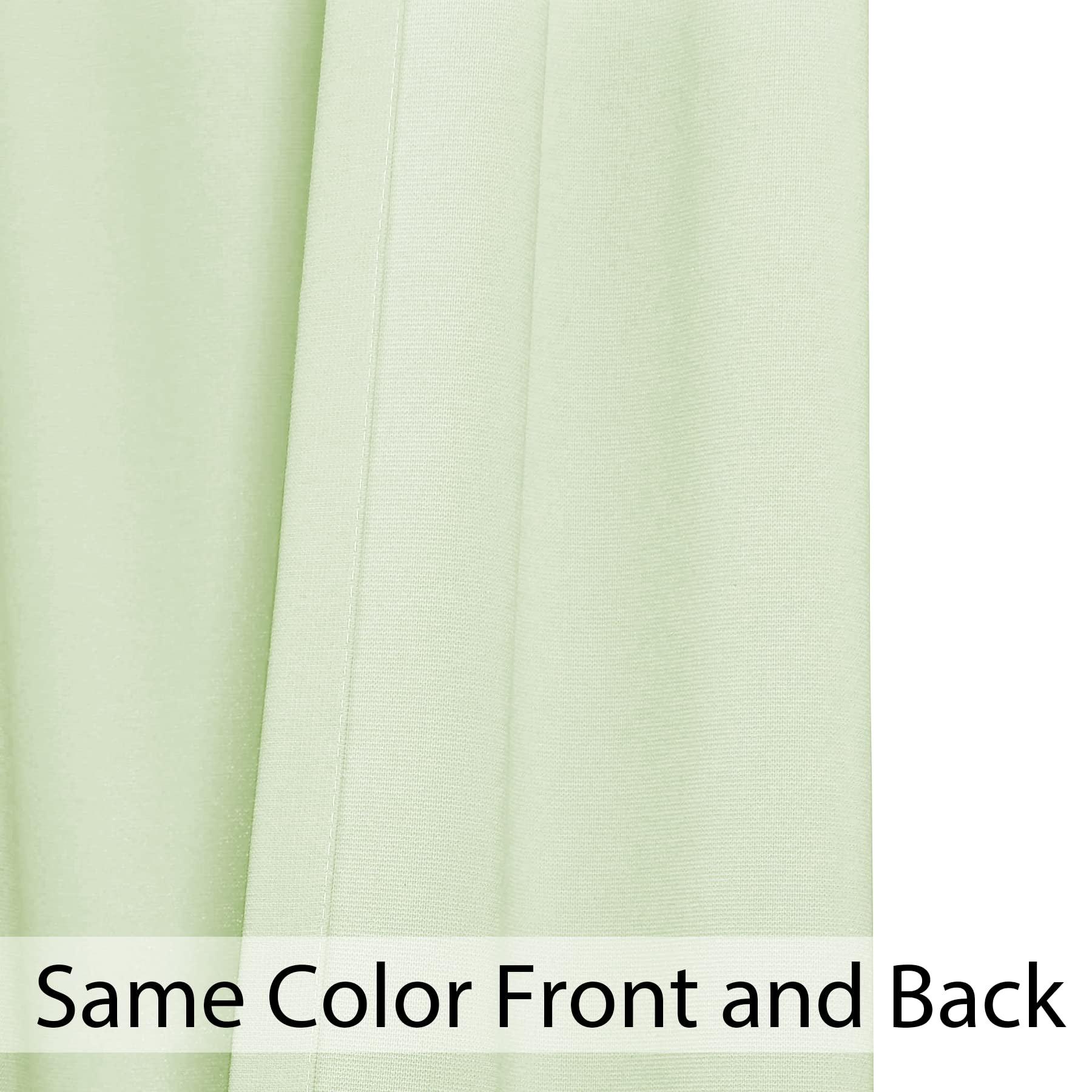 Fcosie Fcosie Extra Wide 15ft Wide x 8.5ft Tall Hospital Room Divider Curtains Pinch Pleat Green, Cubicle Curtain Panel, Medical Grade Privacy Curtain with Mesh Top, Hospital Bed Divider Curtain, 1 Panel