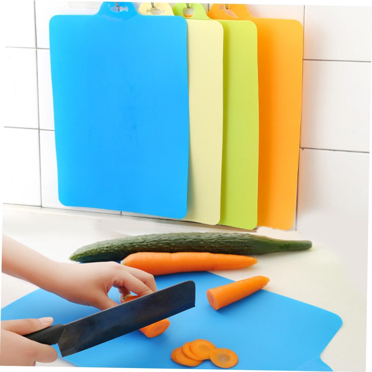 Unomor Unomor 4pcs Chopping Board Kitchen Cutting Board Flexible Cutting Board Cutting Board