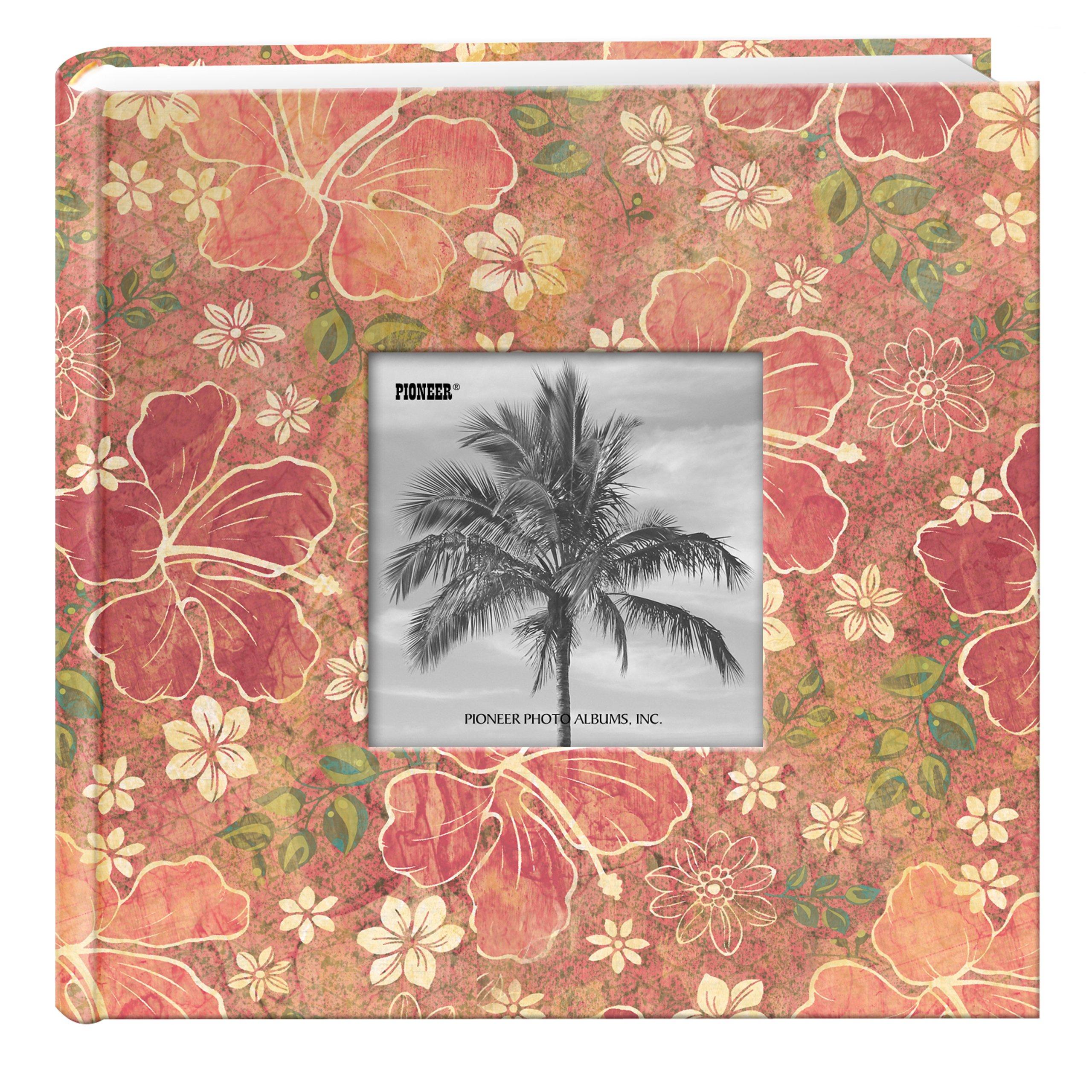 Pioneer Photo Albums Pioneer Photo Albums DA-200TRP Troopical Photo Album, Tropical Hibiscus 4 x 6 Inch