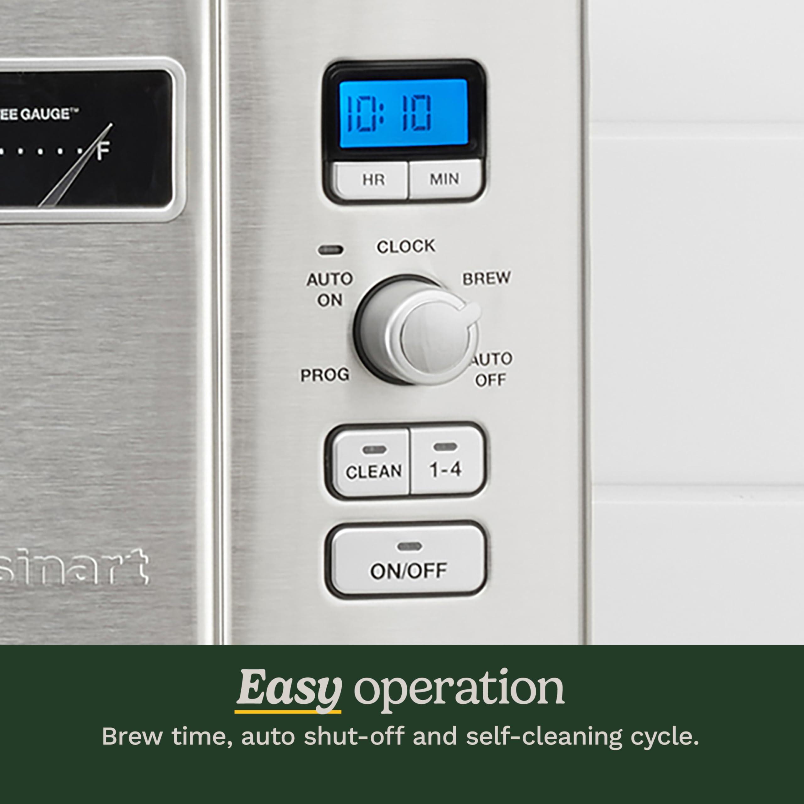 Cuisinart Cuisinart Coffee Maker, 12 Cup Programmable Drip, DCC-3000P1, Black