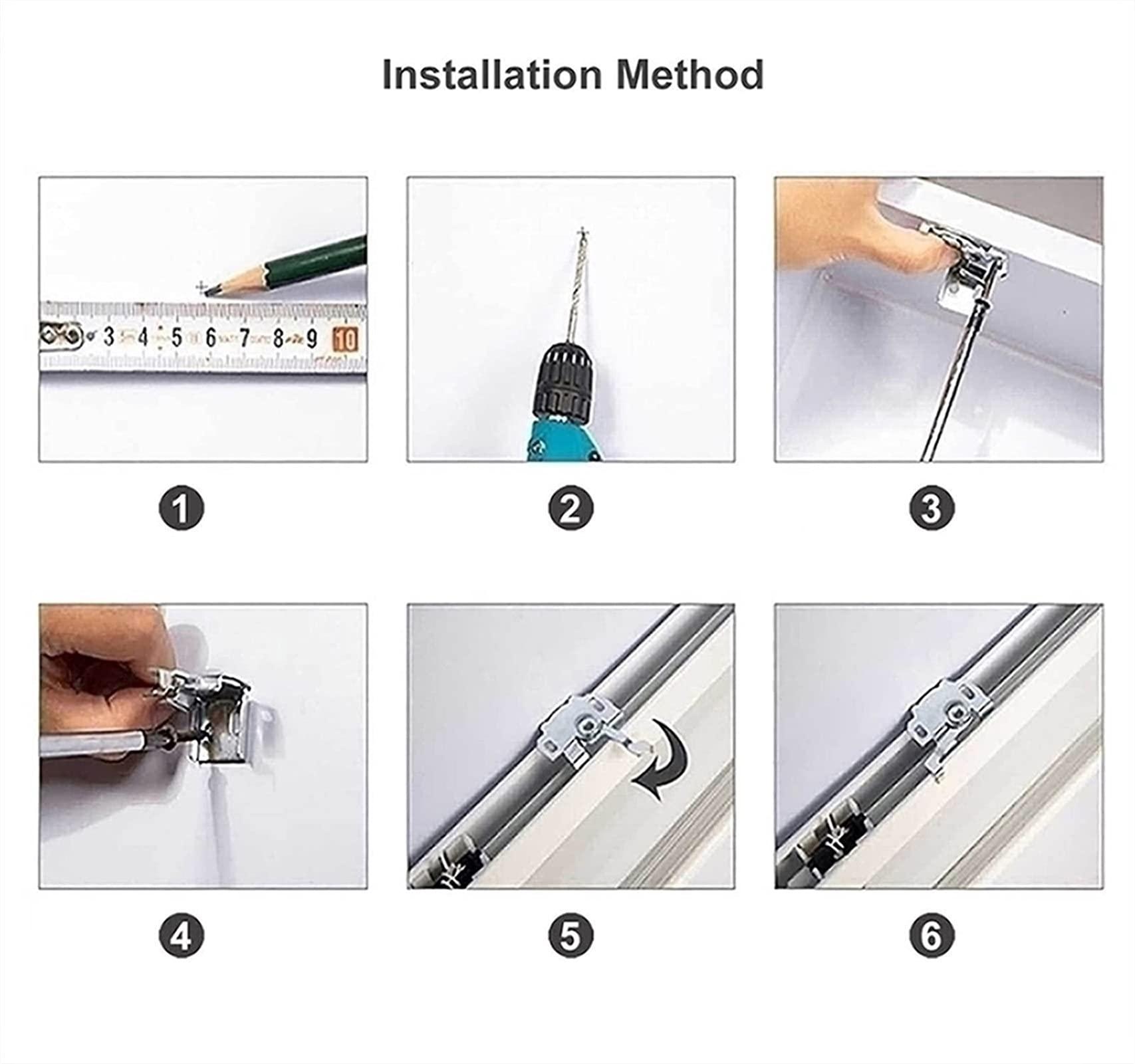 JLXJ JLXJ Thermal Blackout Blinds for Kitchen Bathroom Office Door Window, Blue Aluminum Side Pull Roller Shade, 80cm/120cm/140cm Wide (Size : 80220cm(31.586in))