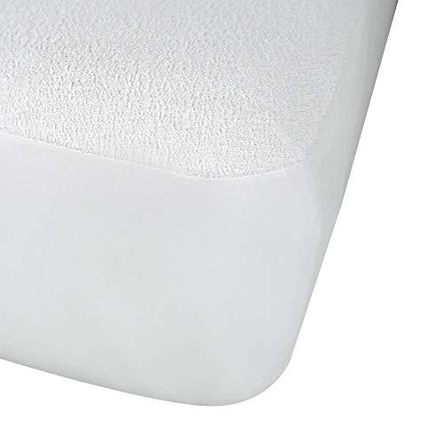 Protect-A-Bed Protect-A-Bed Premium Cotton Terry Cloth Waterproof Mattress Protector, Blocks Dust Mites and Allergens, Machine Washable, Queen
