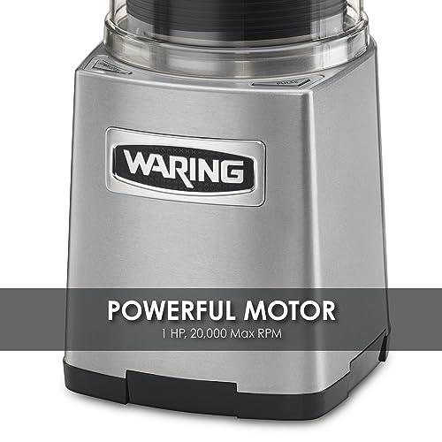 Waring Waring Commercial WSG60 3 Cup Spice Grinder, 1 HP Motor, 20,000 RPM\'s, Pulse Actuation, Includes 2 stainless steel grinding-bowls-120V, 175W, 5-15 Phase Plug, 0.9 cu. ft.