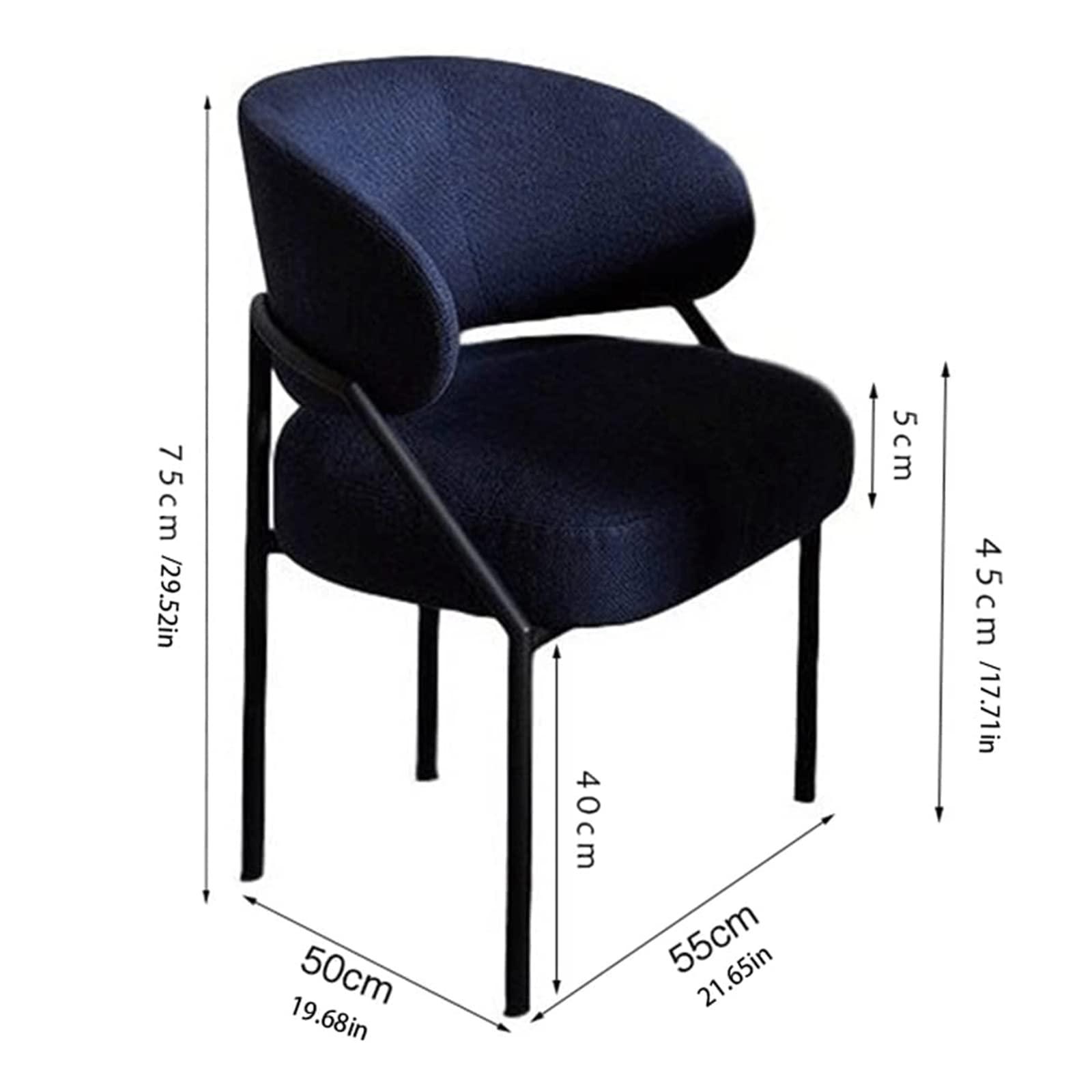OLOTU OLOTU Dining Room Chairs Dining Chairs Wrought Iron Kitchen Chair Comfortable Leisure Padded Chairs for Kitchen Living Room Dining Room Chairs Latest Styles