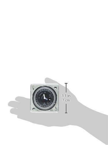 Intermatic Grasslin by Intermatic MIL72ESTUZH-24 24-Hour 24V Flush Mount Electromechanical Time Control with Manual Override