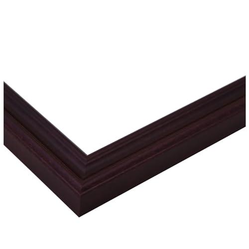 ArtToFrames ArtToFrames 7x35 inch Cherry Stain on Hard Maple Wood Picture Frame, 2WOM0066-60823-YCHY-7x35