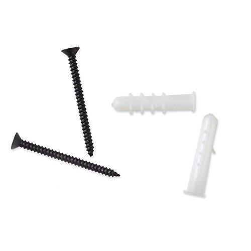 DII DII Wall Mounted Mail, Letter & Key Holder, Gray, Medium