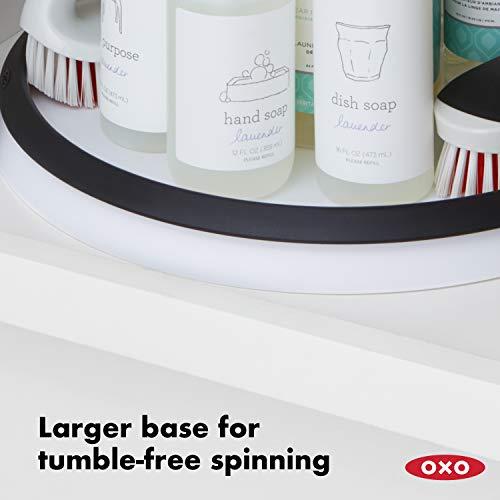 OXO OXO Good Grips Lazy Susan Turntable, 16-Inch,White (Pack of 2)