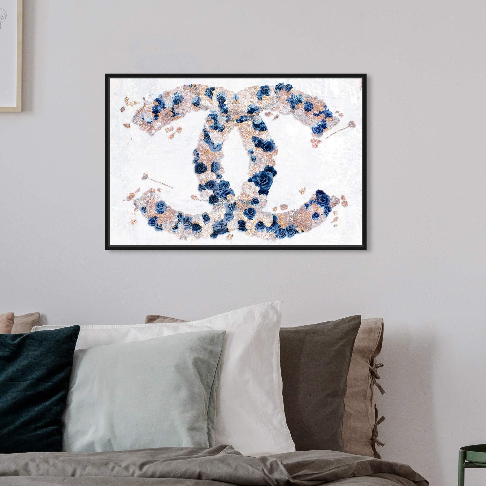 The Oliver Gal Artist Co. The Oliver Gal Artist Co. Fashion and Glam Framed Wall Art Canvas Prints \'Dreaming of Classic Beauty Navy\' Fashion